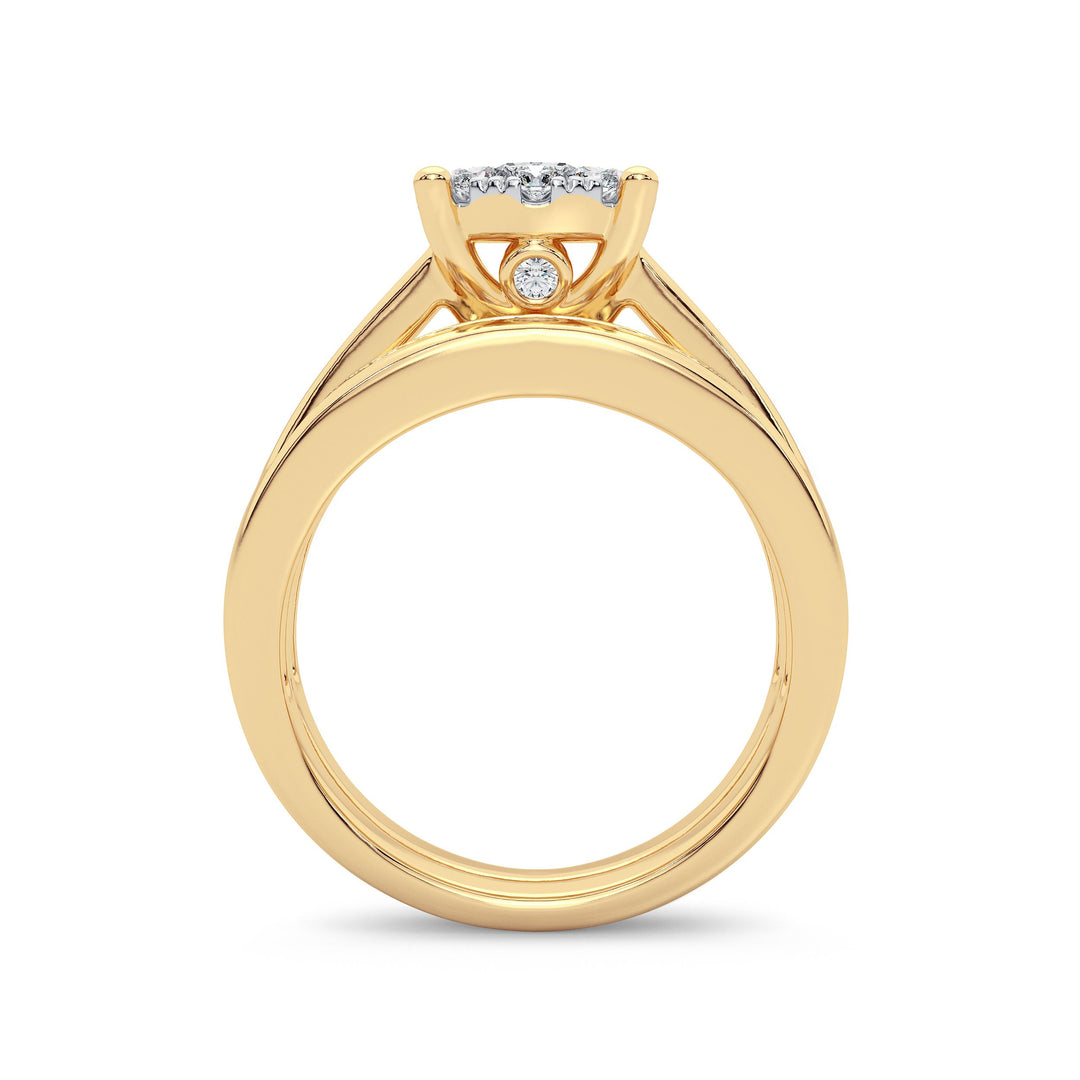 14K 0.50CT DIA BRIDAL RING