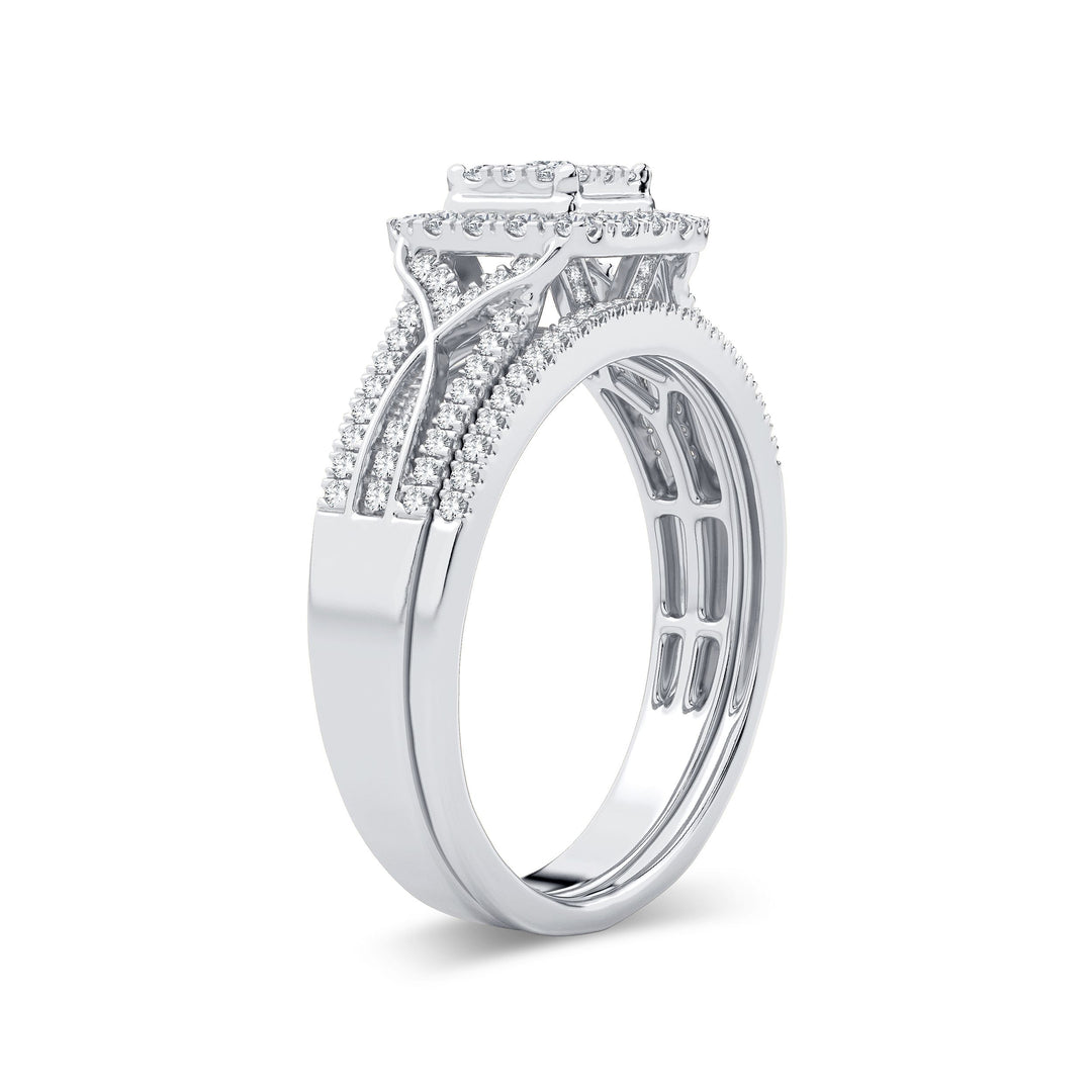 14K 0.50ct Diamond Bridal Ring