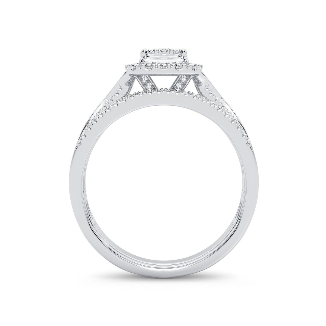 10K 0.50ct Diamond Bridal Ring