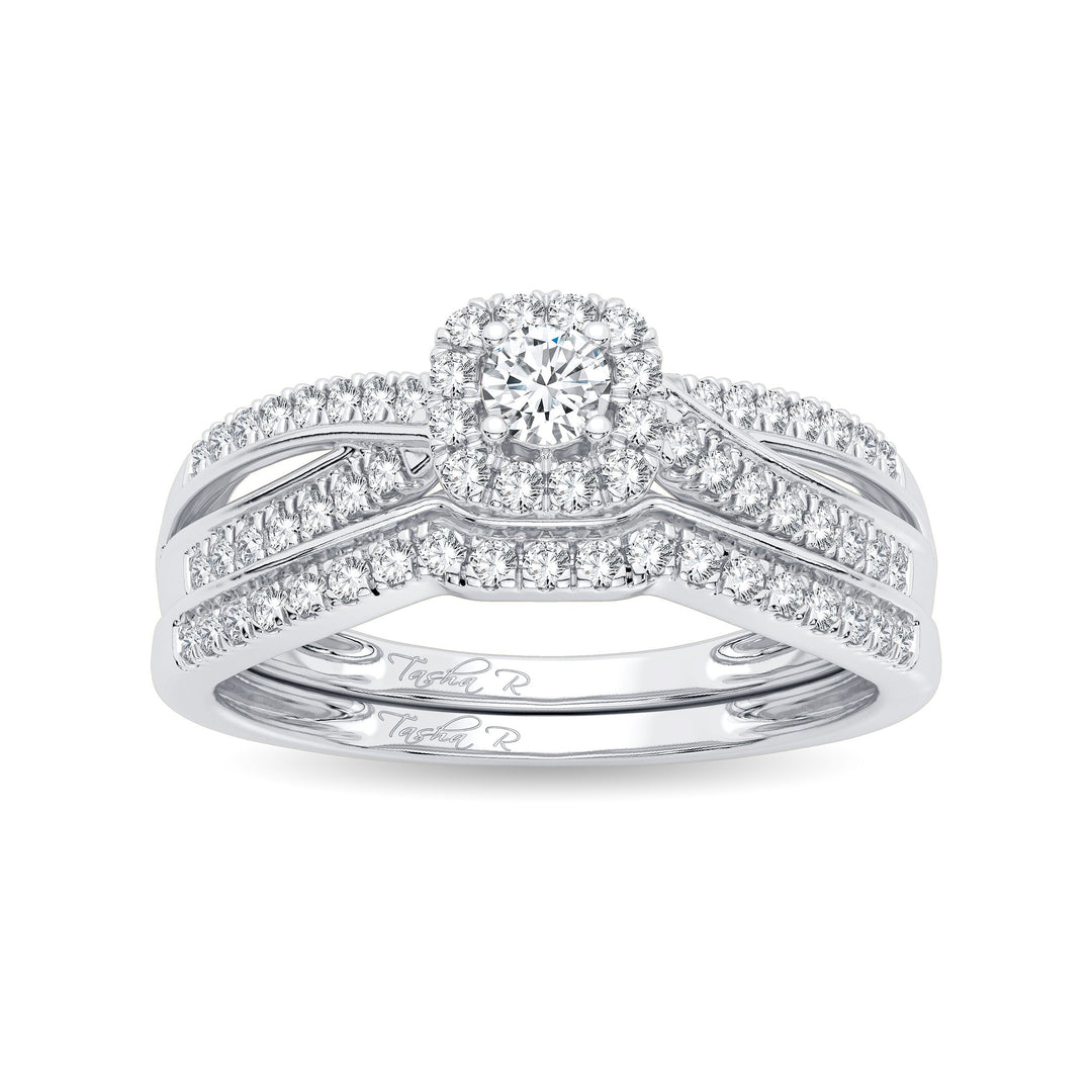 14K 0.33ct Diamond Bridal Ring