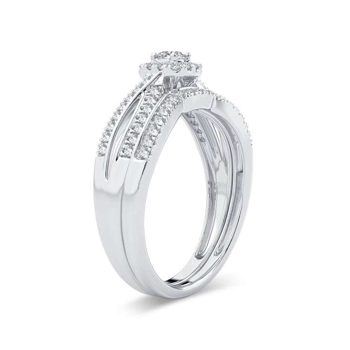 14K 0.33ct Diamond Bridal Ring