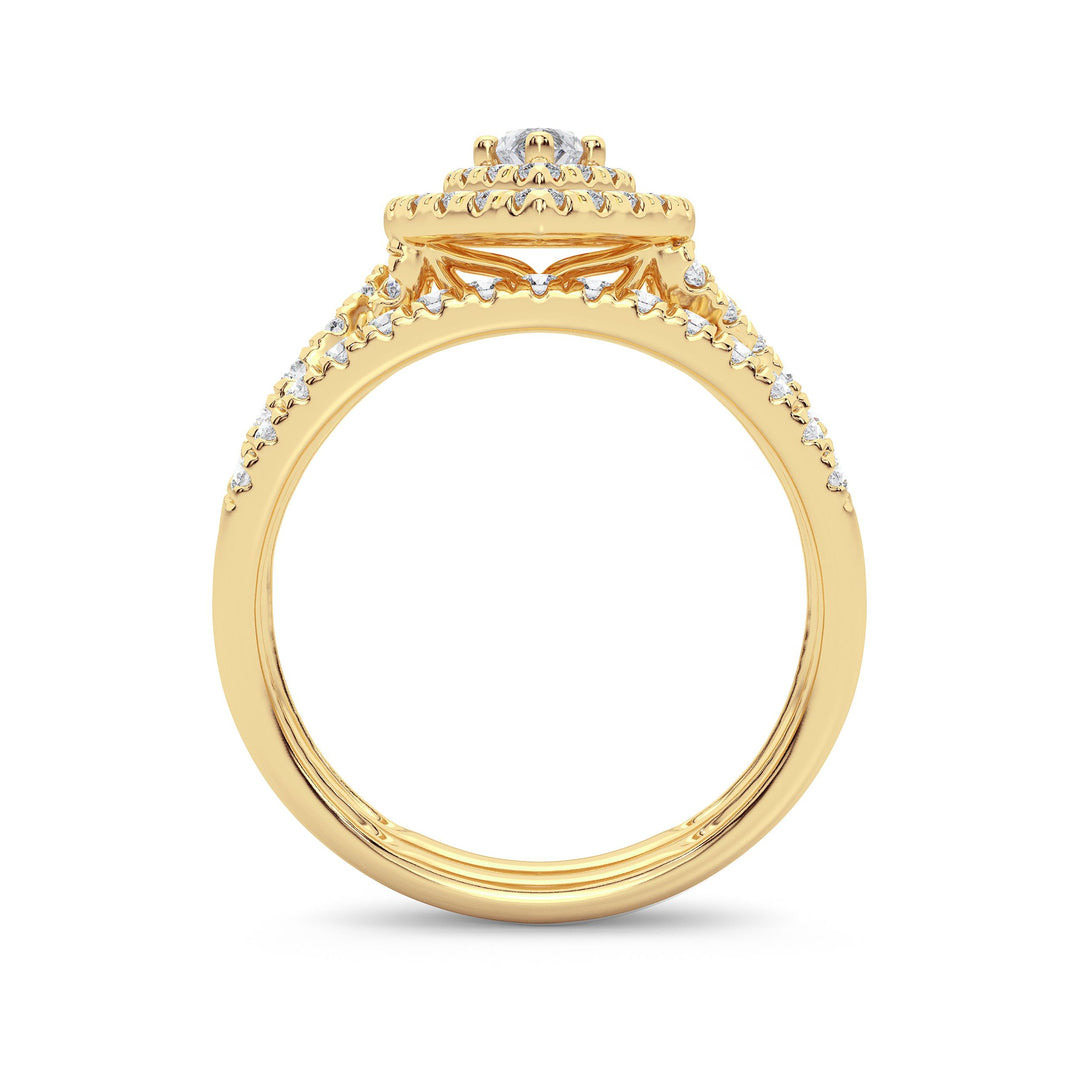 14K 1.00CT Diamond BRIDAL RING