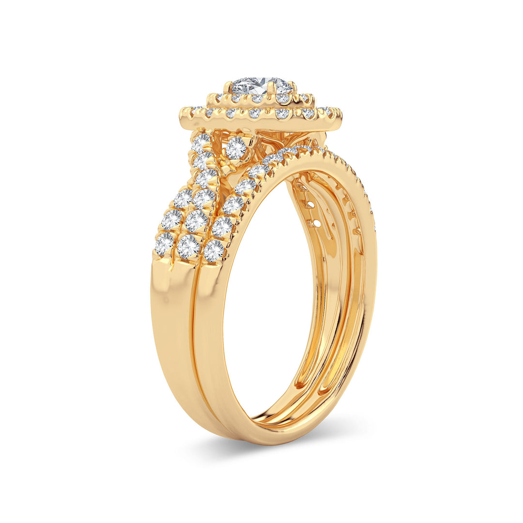 14K 1.00CT Diamond BRIDAL RING