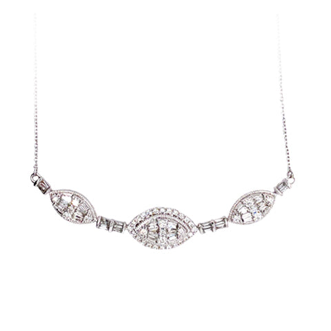 14K 0.90CT DIAM NECKLACE