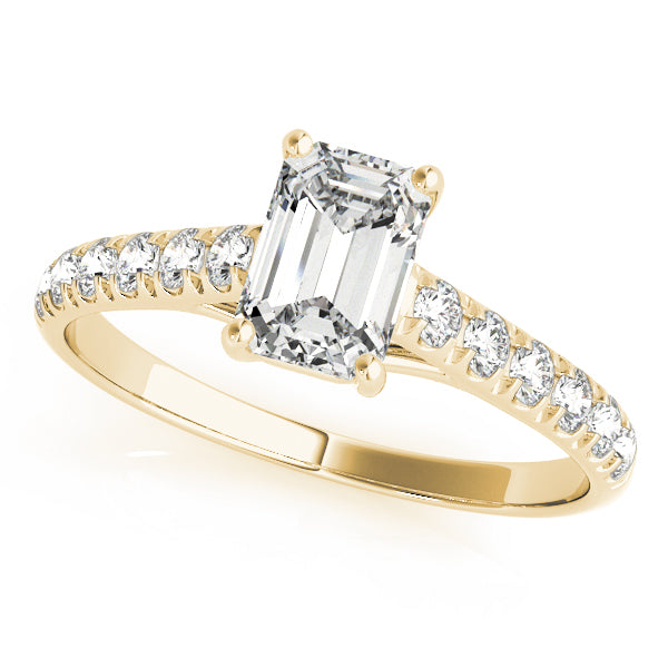 Trellis Diamond Engagement Ring