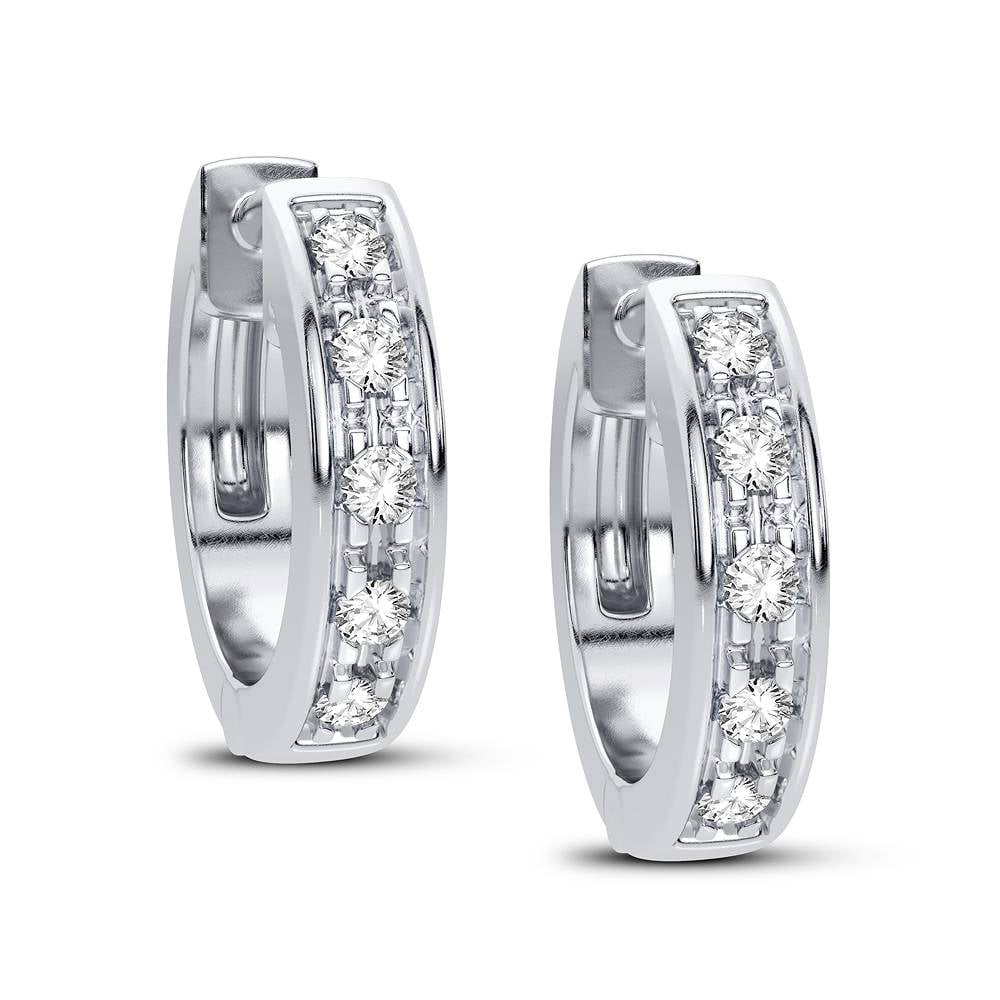 Dazzling 10K 0.05CT Diamond Earring