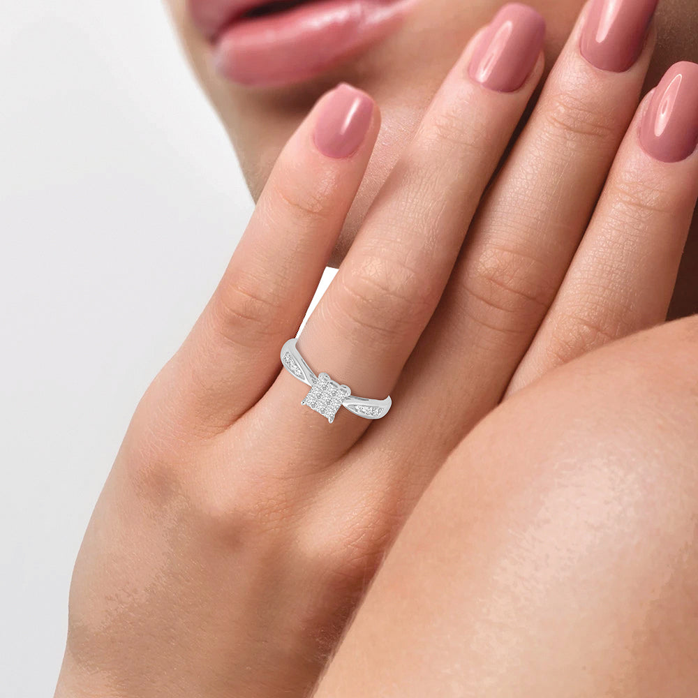 14K 0.40CT Promise Ring