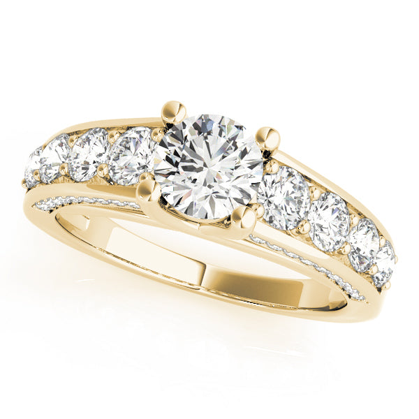 Trellis Diamond Engagement Ring