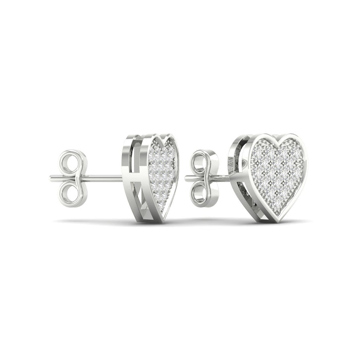 10K 0.10CT Diamond Earring