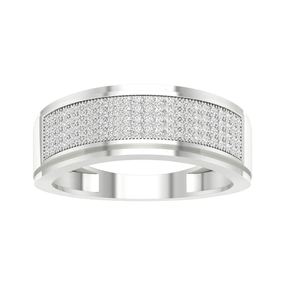 10k 0.30ct Men&apos;s Band