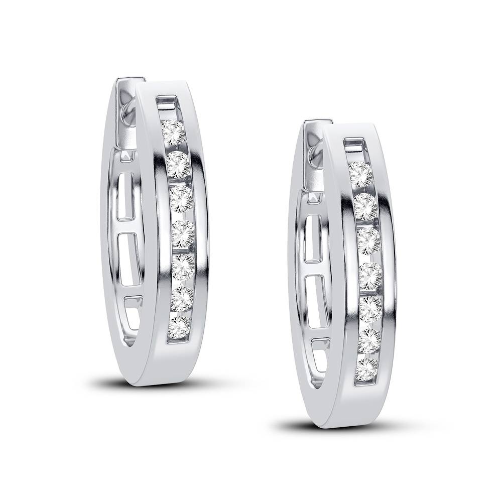 Beautiful 14K 0.15CT Diamond Earring