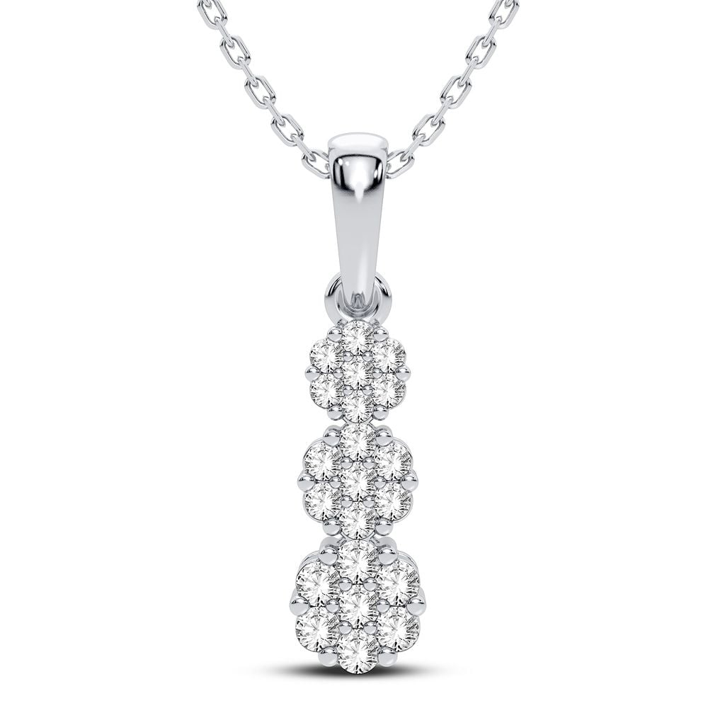 Beautiful 14K 0.50CT Diamond Pendant