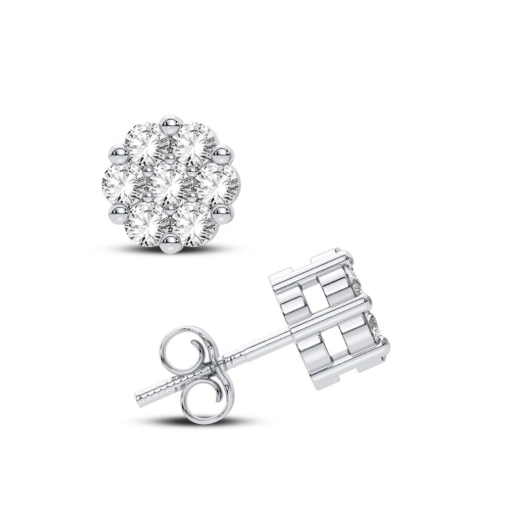 14K 0.25CT Diamond Earring