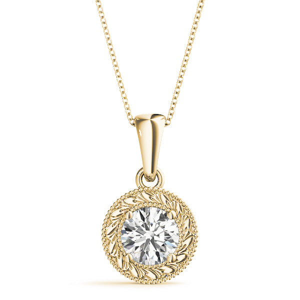 Solitaire Diamond Pendant