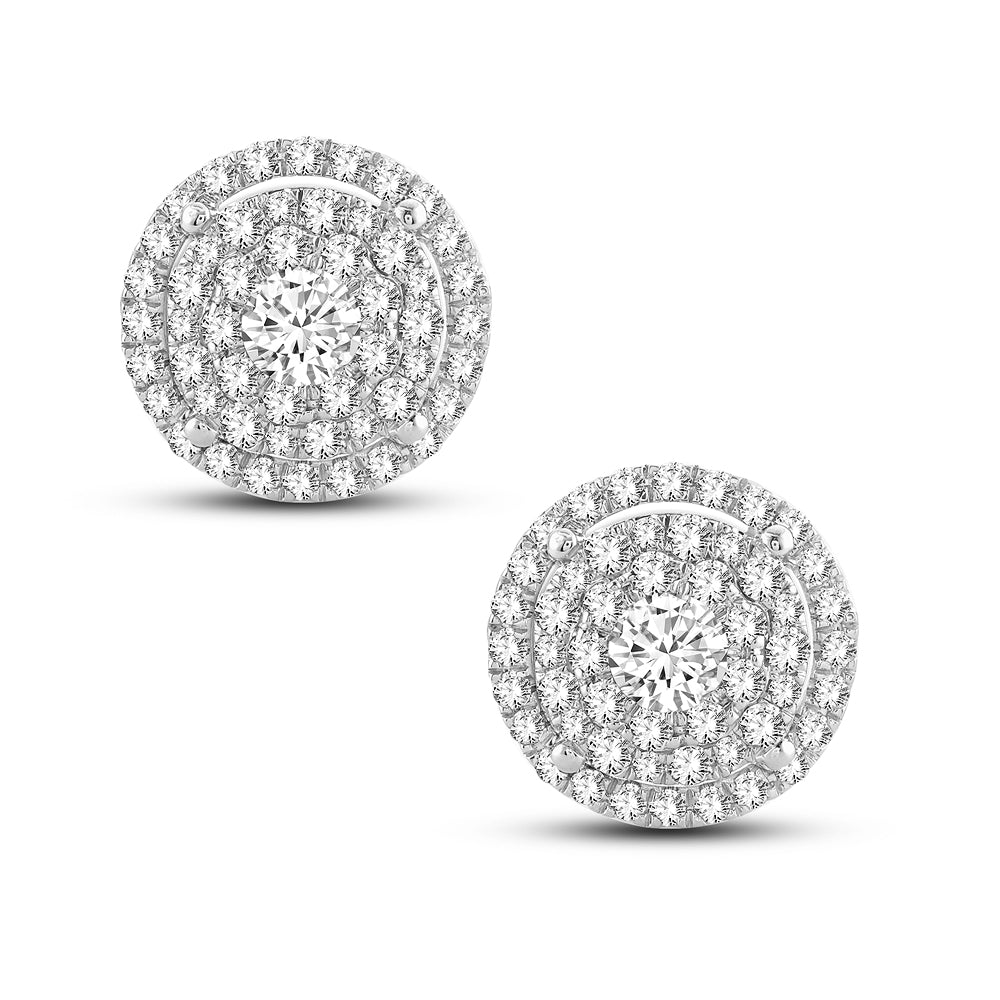 14K 2.05CT Diamond Earring