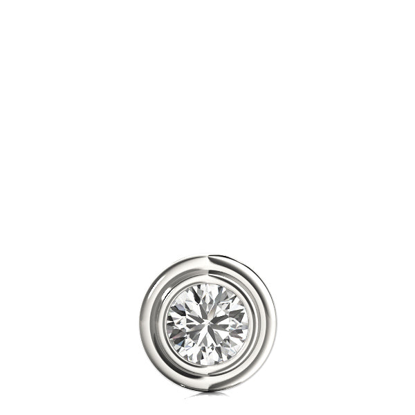 Platinum 1 ct Diamond Solitaire Pendant