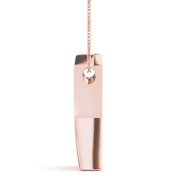 Rose Gold 0.5 CT Diamond Fashion Pendant