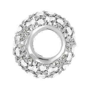 Platinum 1ctw Round Diamond Fashion Pendant