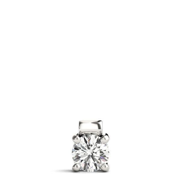Platinum 1 ct Diamond Solitaire Pendant