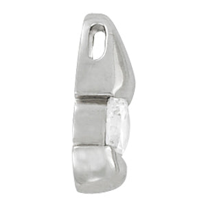 0.5 CT Round Diamond Solitaire Pendant