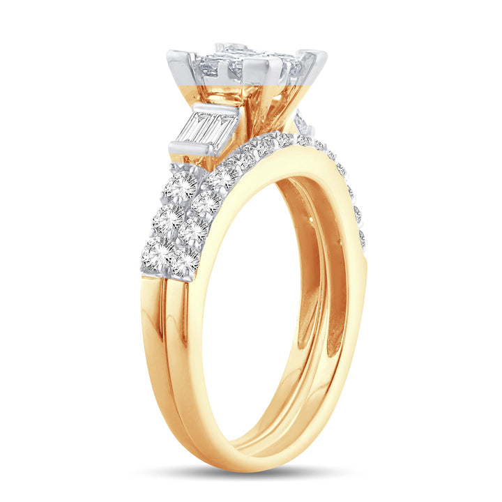 14K 1.50CT Diamond BRIDAL RING