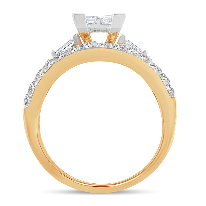 14K 1.50CT Diamond BRIDAL RING