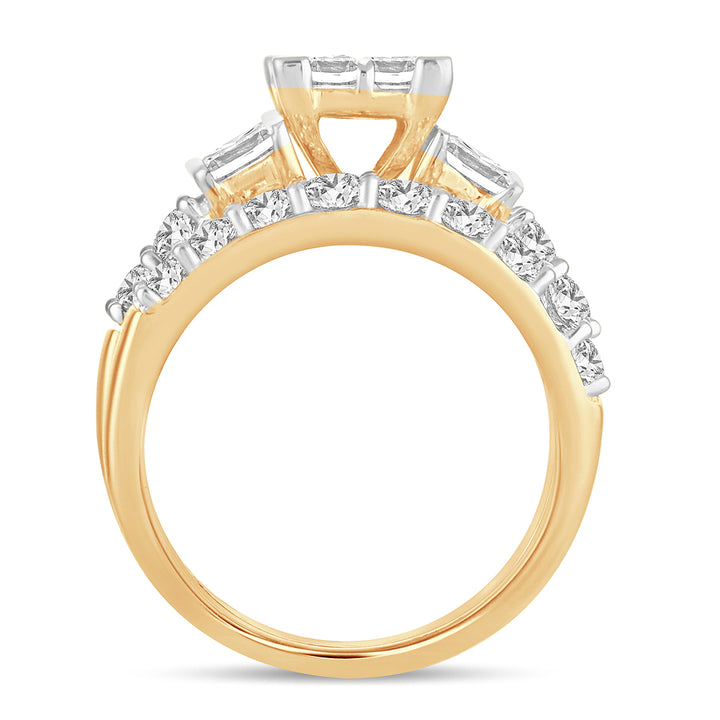 14K 2.00CT Diamond BRIDAL RING