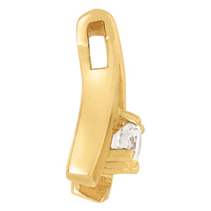 0.33 CT Round Diamond Solitaire Pendant