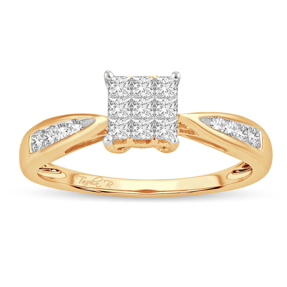 14K 0.40CT Promise Ring