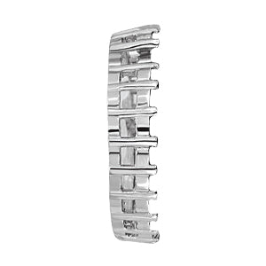 18K White Gold Diamond Journey Pendant