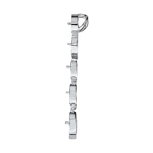 1 CT Platinum Round Diamond Journey Pendant