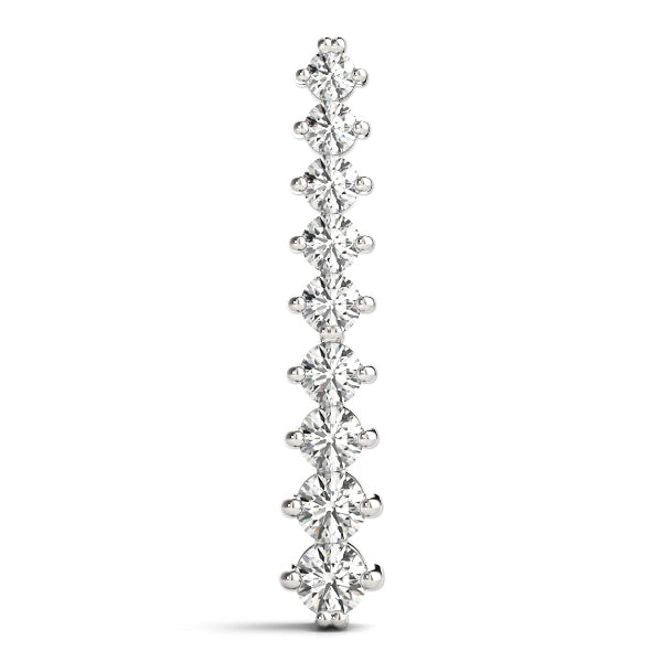 Platinum Diamond Journey Pendant 0.23 CT