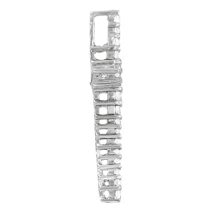 Round Diamond Cross Pendant