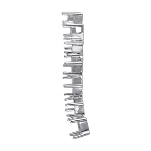 Platinum White Square Diamond Journey Pendant