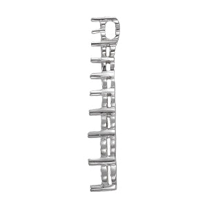 Platinum 1/4 CT Diamond Journey Pendant Necklace