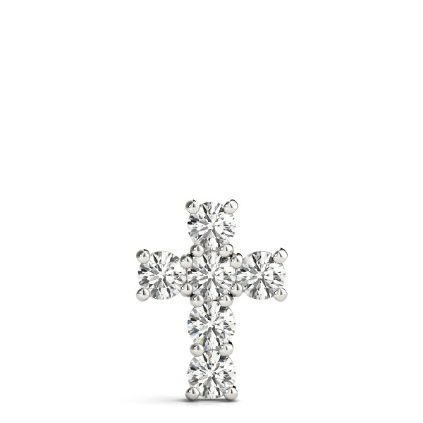 Platinum White Diamond Fashion Pendant