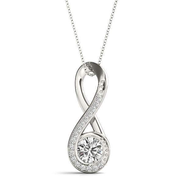 Diamond Solitaire Pendant
