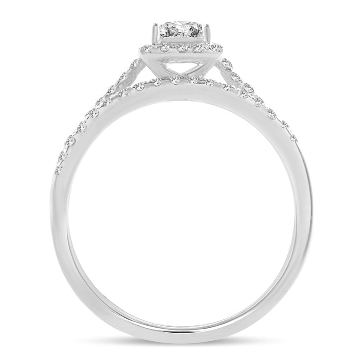 14K 1.00CT DIAMOND BRIDAL RING