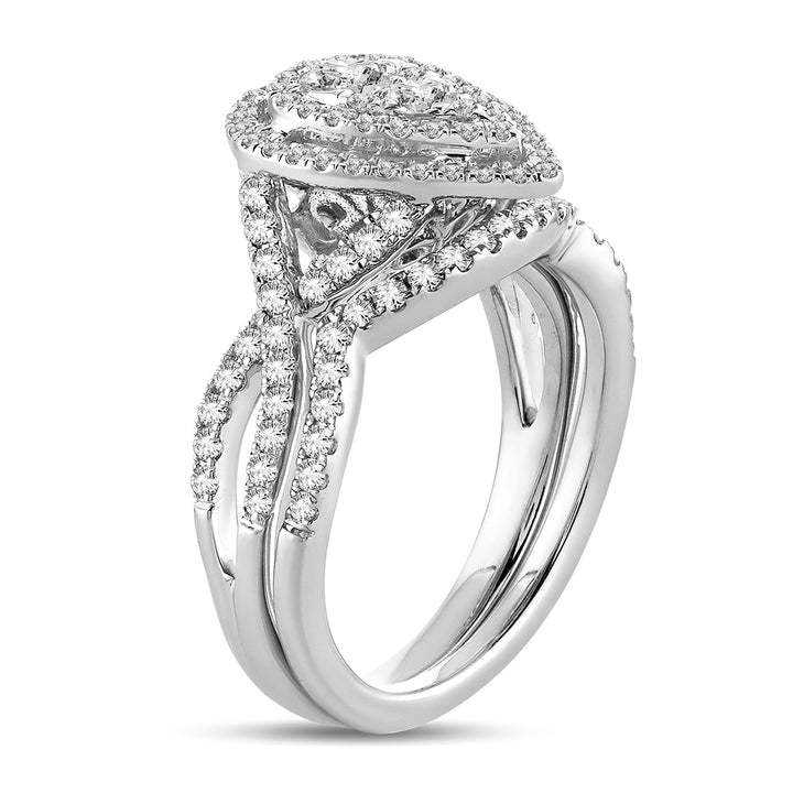 14K 1.00CT Diamond BRIDAL RING