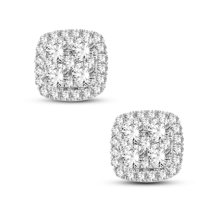 14K 1.00CT DIAMOND EARR