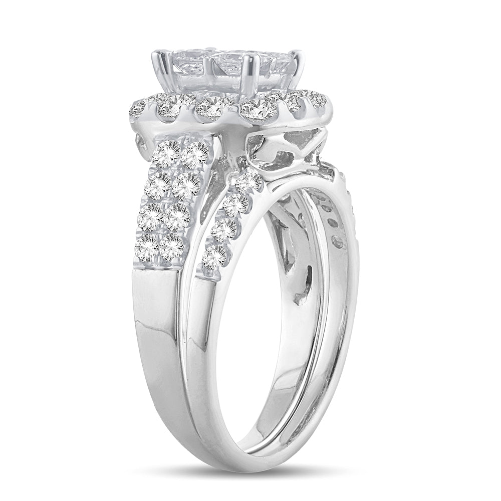 14K 2.05ct Diamond Bridal