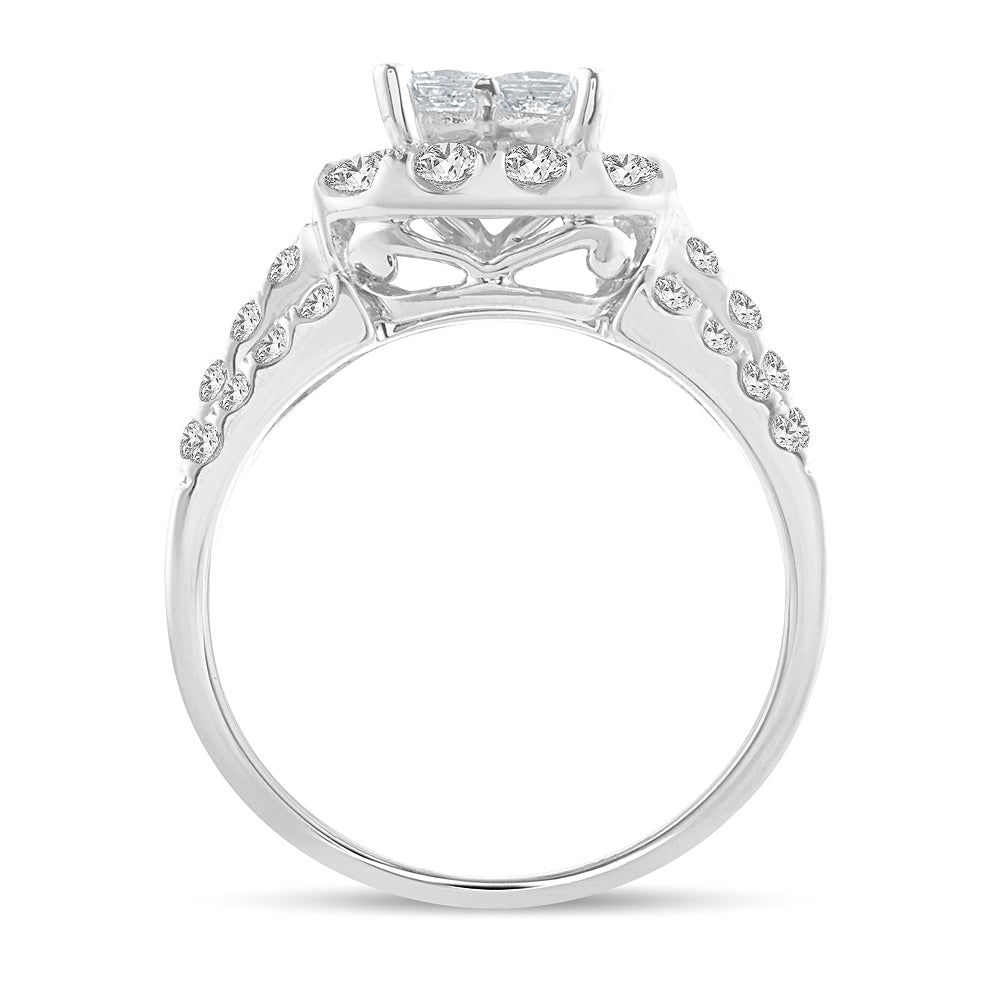 14K 2.05ct Diamond Bridal