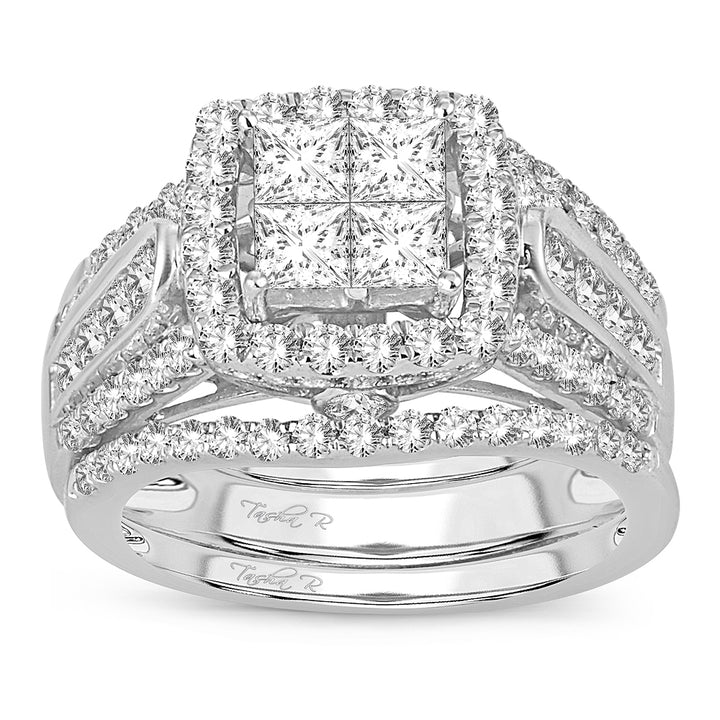 14K 2.25CT DIAMOND BRIDAL RING