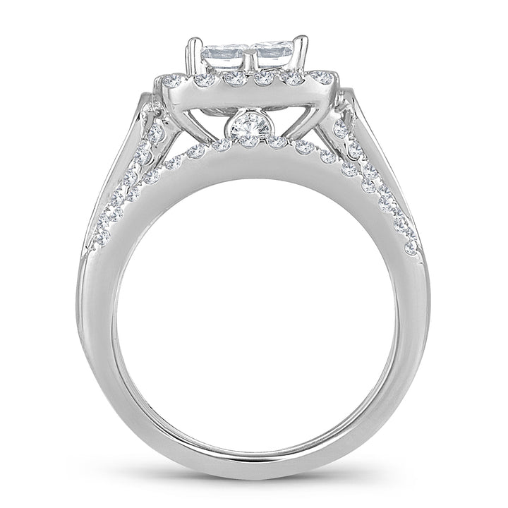 14K 2.25CT DIAMOND BRIDAL RING