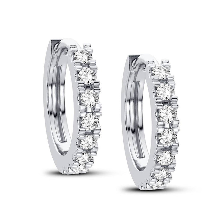 10K 0.25CT Diamond Earring