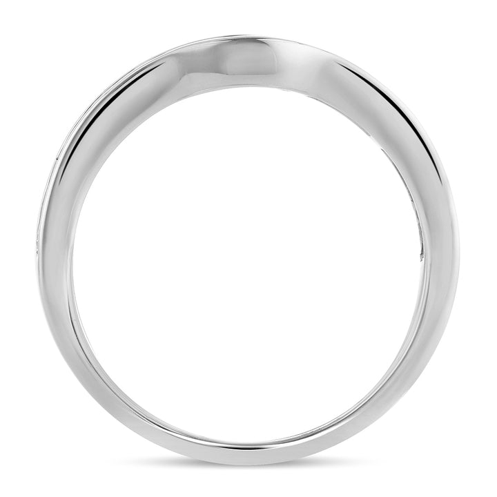 14K 0.34CT Diamond Enhancer Band