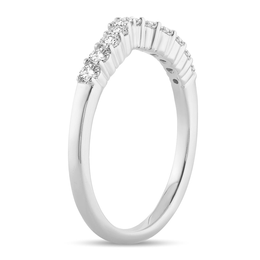 14K 0.34CT Diamond Enhancer Band