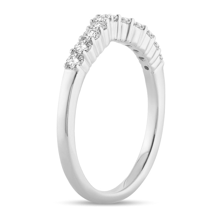 14K 0.34CT Diamond Enhancer Band