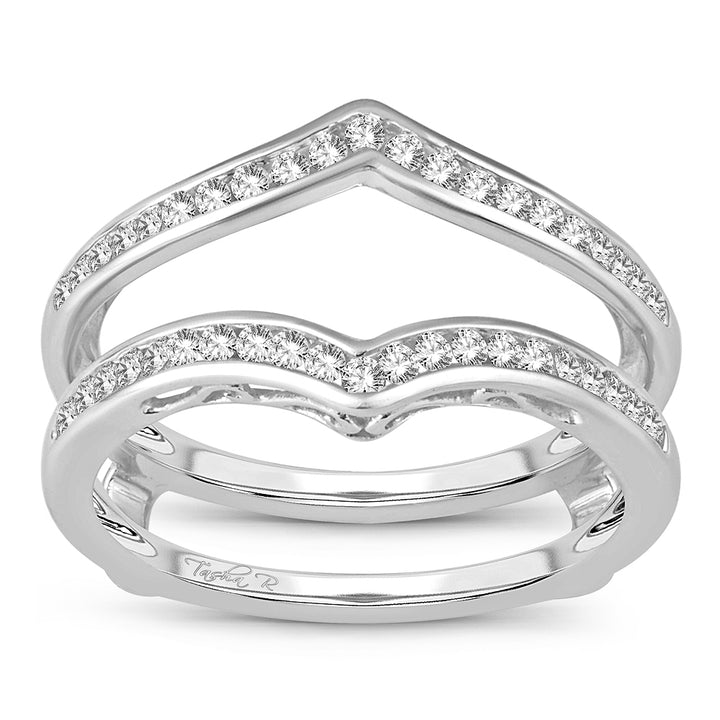 14K 0.38CT Diamond RING GUARD