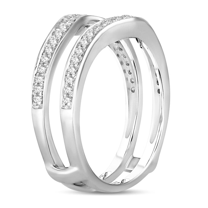 14K 0.40CT Diamond RING GUARD